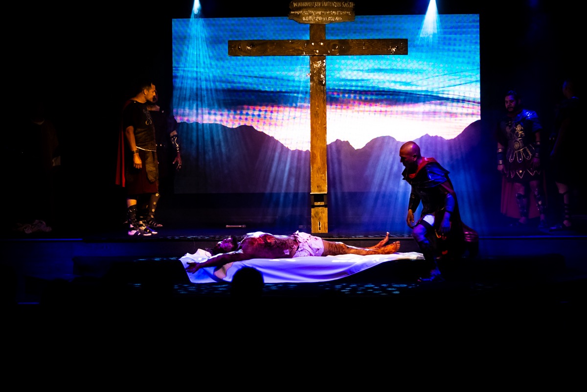 Escena de La Pasión