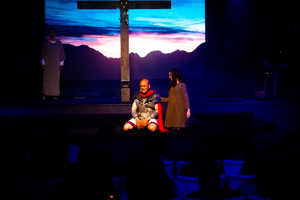 Escena de La Pasión